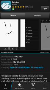 BlackBerry World Painter