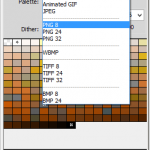 PNG save types